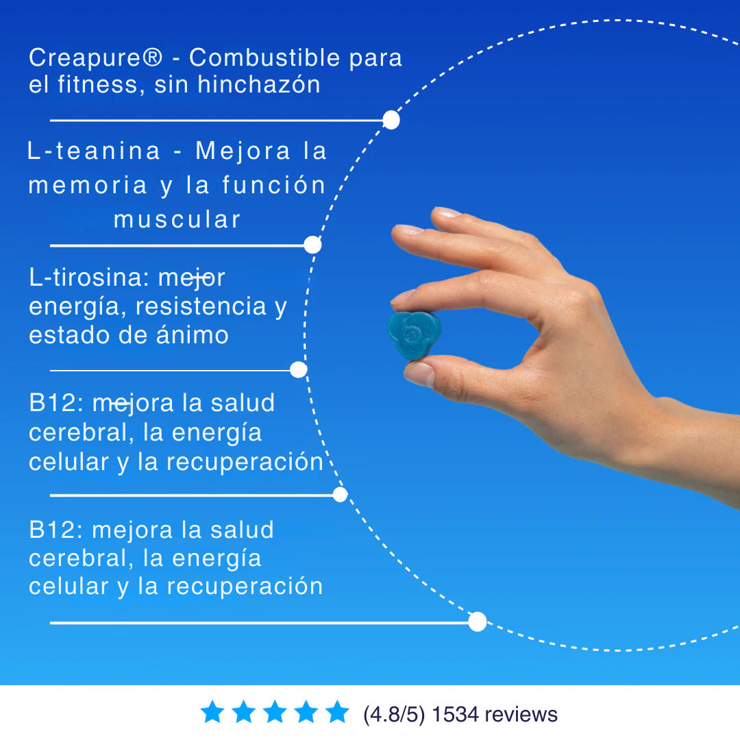 Gominolas de Monohidrato de Creatina