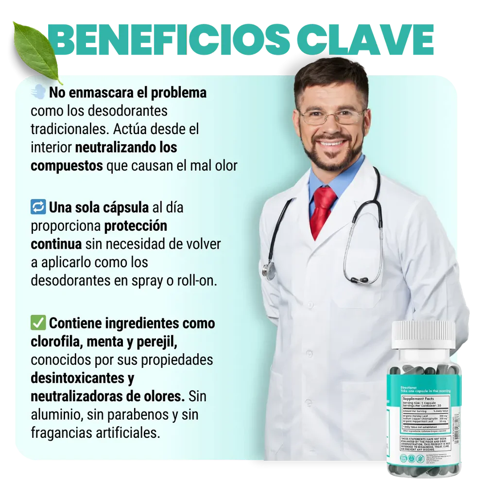DEOS Desodorante Natural Elimina olores corporales
