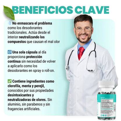 DEOS Desodorante Natural Elimina olores corporales
